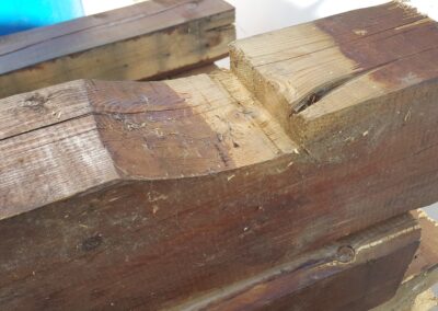 First results on properties of recovered wood